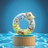 Wholesale of new children's cartoon card Pibala swimming rings, head rings, crotch rings and inflatable toys directly supplied by the manufacturer. Official authorized details Picture